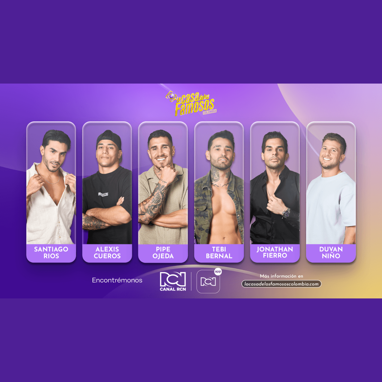 Conozca a los nuevos aspirantes a ingresar a La Casa de Los Famosos Colombia