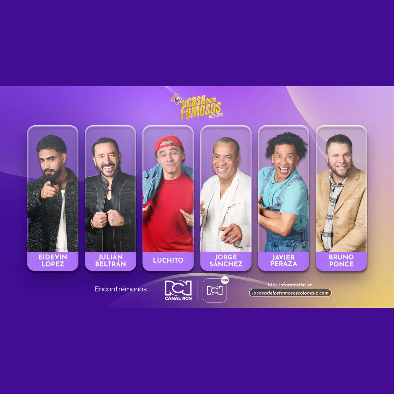 Conoce los nuevos aspirantes a La Casa de Los Famosos Colombia 2026